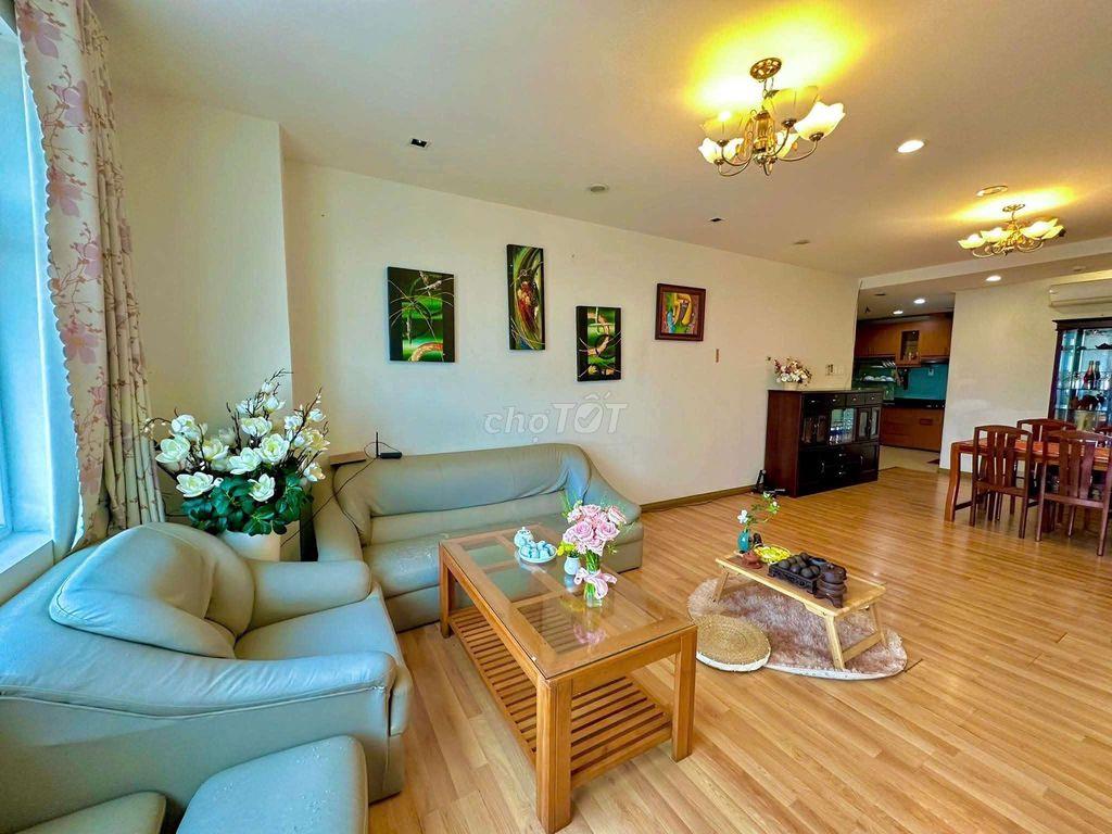 Cho thuê chung cư 47 bacu 2PN full nội thất 120m2