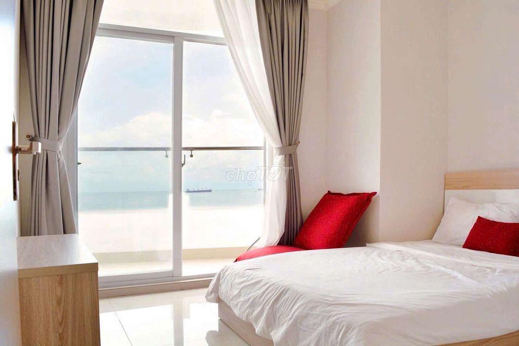 Cho thuê chung cư Thủy Tiên 3PN căn góc view biển full nội thất