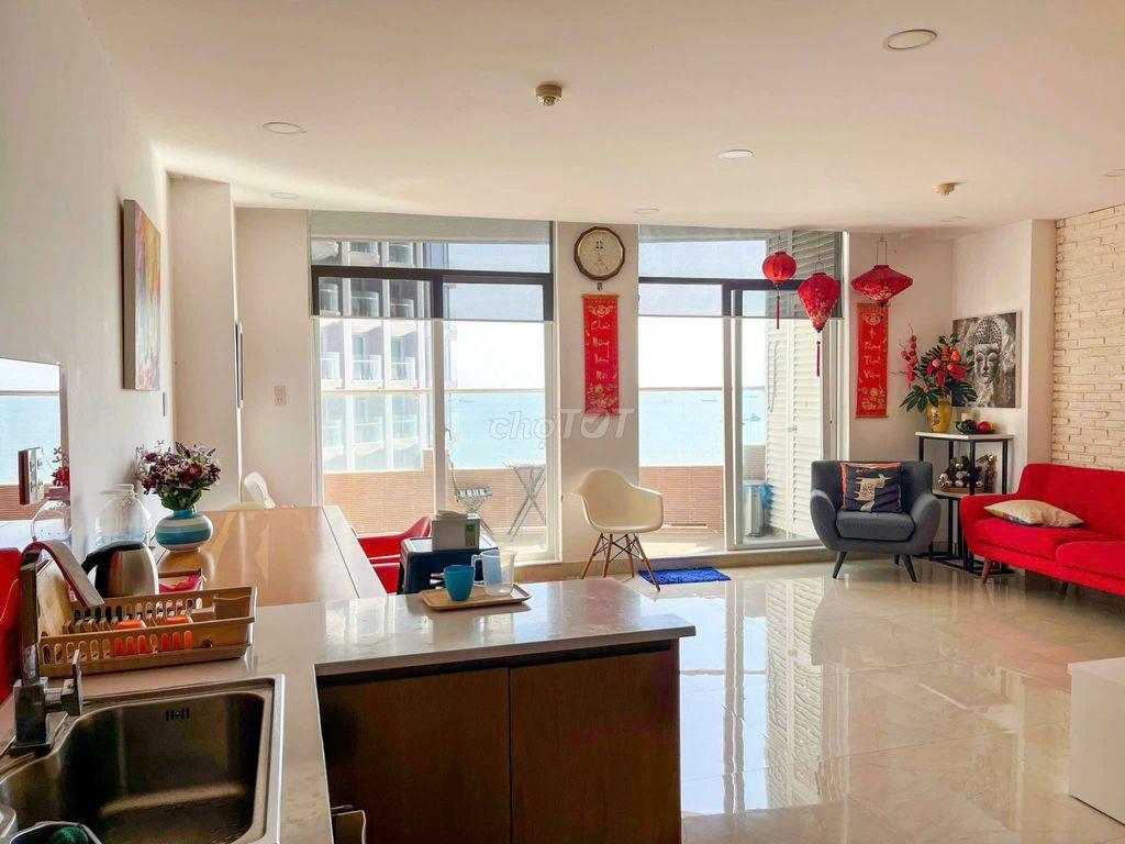 Cho thuê chung cư Thủy Tiên 1PN full nội thất view biển