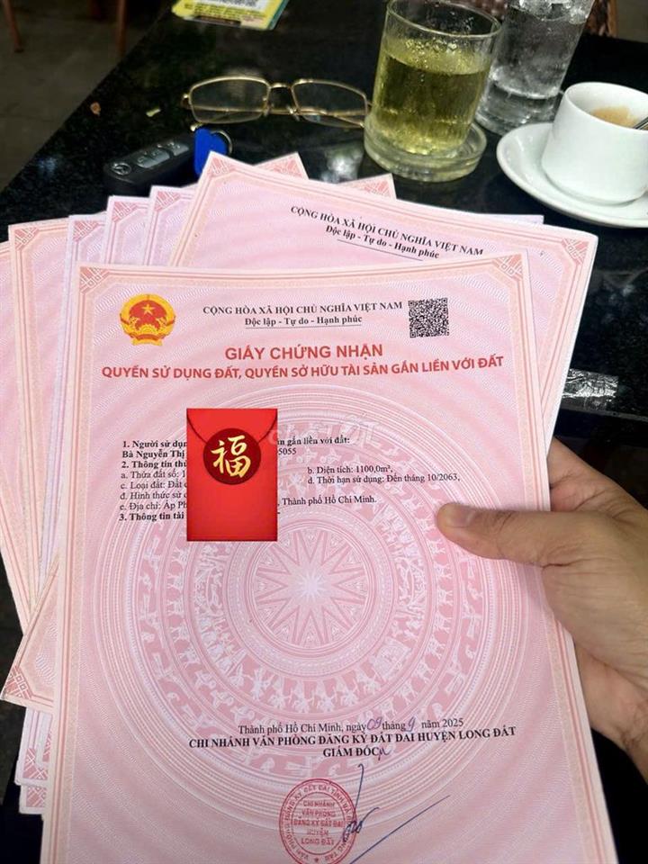 Bán 1,9 mẫu đất tại xã Phước Long Thọ