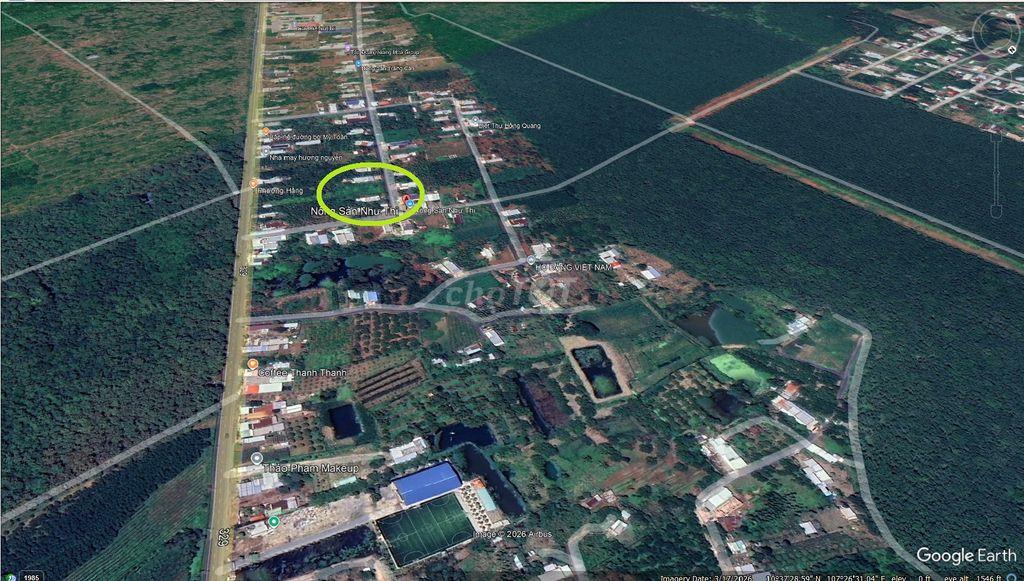 Đất Xuyên Mộc, MT 15m đường nhựa đẹp, thổ 80, dt 500. Chỉ khoảng 2 tỷ