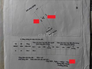 506m đất thổ cư gần nhà thờ cái đôi - cách phà an hòa 1,5km
