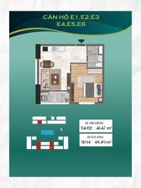 bán căn 1pn bcons emerald còn hđ thuê lại của cđt 9tr/tháng