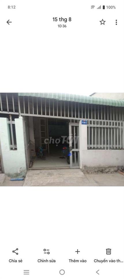 Cho thuê nhà nguyên căn 2,5 tr/tháng ngay trường Tiểu Học Lê Thị Trung