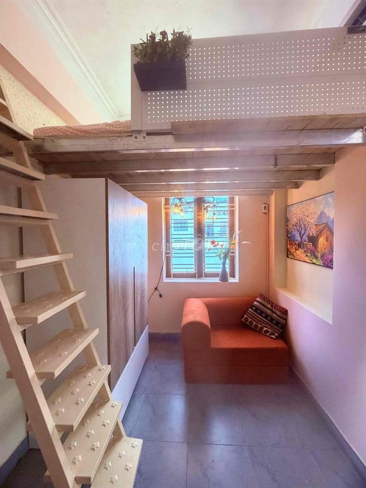 phòng tách bếp duplex ban công full nt gần sân bay