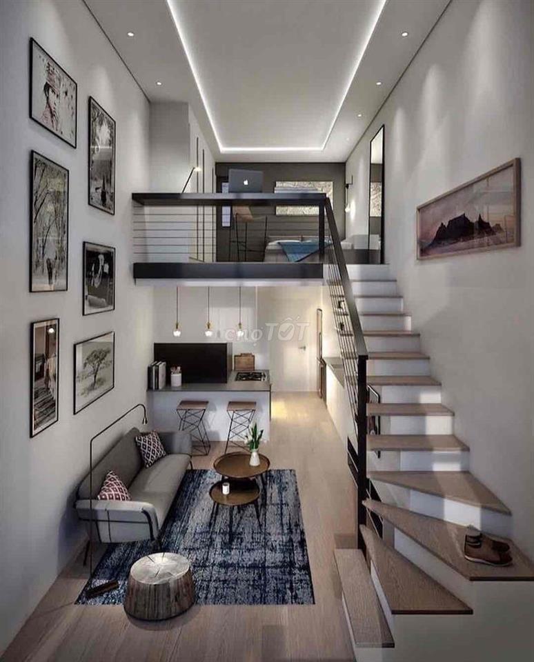 phòng tách bếp duplex ban công full nt gần sân bay
