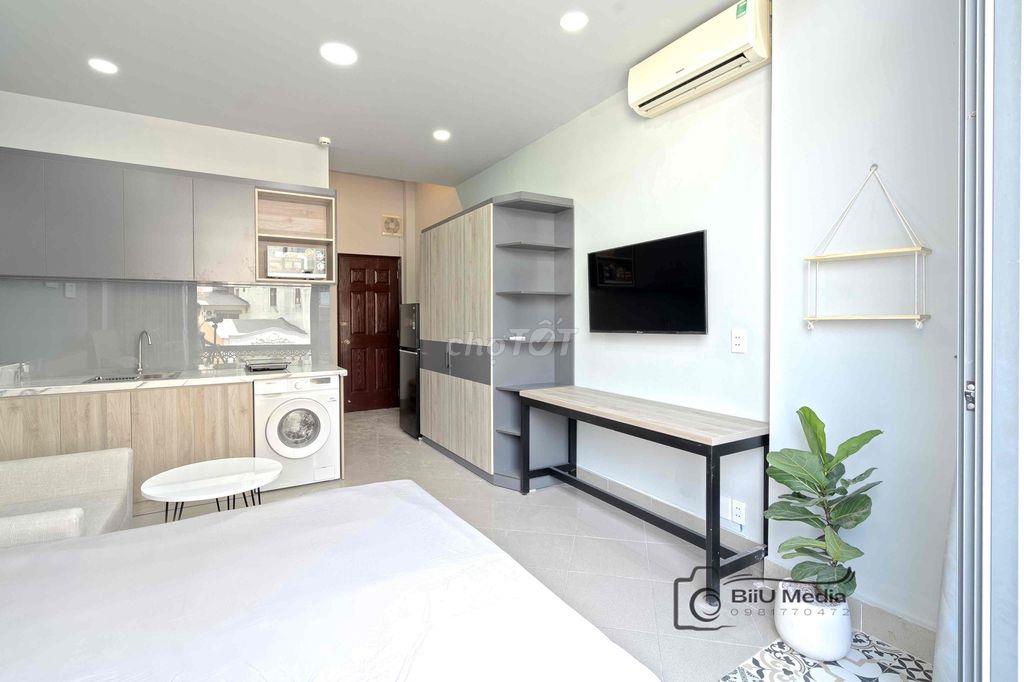 Cho Thuê Căn Hộ Ban Công Lớn Full Nội Thất Gần Lotte Mart Quận 7