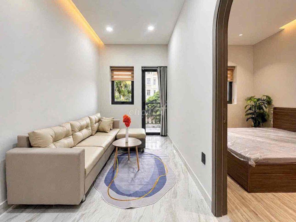 Cho Thuê Căn Hộ 1PN Full Nội Thất - Ban Công Gần KDC HimLam Quận 7