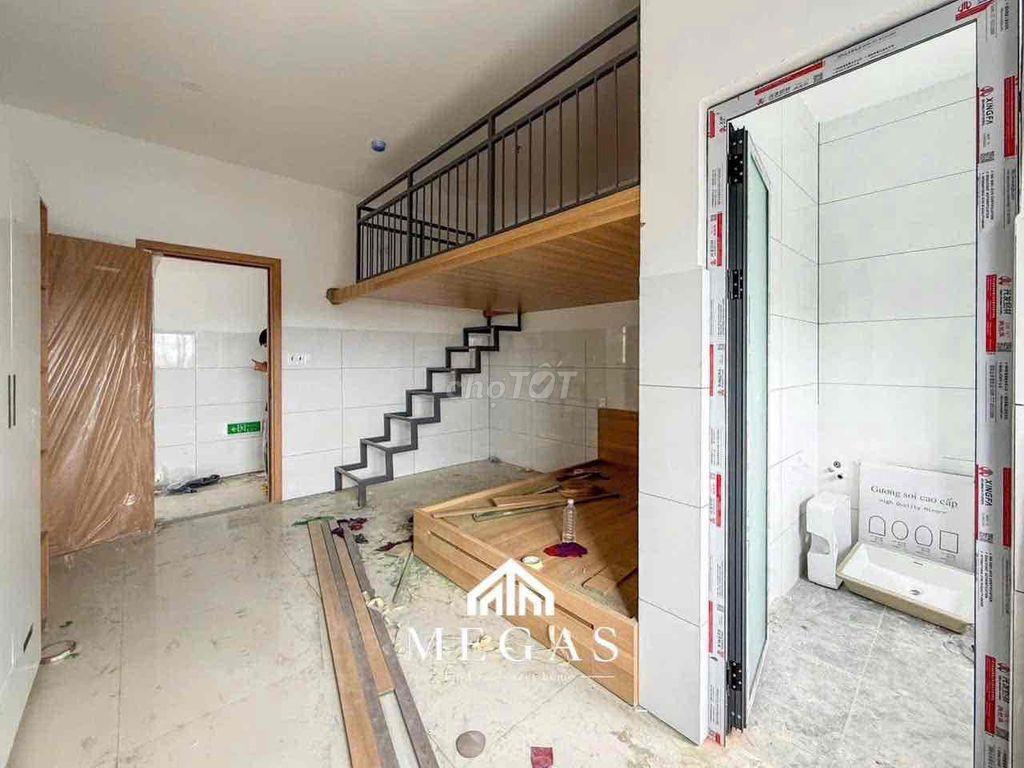 CHO THUÊ CĂN HỘ ĐỐI DIỆN CỔNG TRƯỜNG VĂN LANG ĐỦ NỘI THẤT