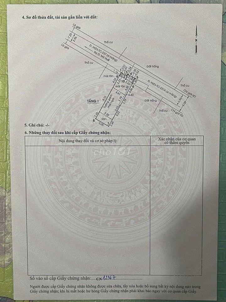 Bán Đất Trung Chánh Hóc Môn 