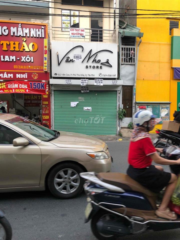 Bán nhà MT số 30 đường Văn Cao Phường Phú Thọ Hoà Tân Phú