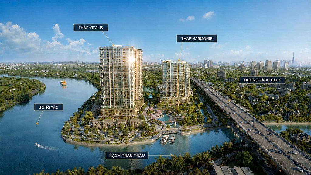 IKI VILLAGE CĂN HỘ 2 MẶT SÔNG KHU ĐÔNG BOOKING 100TR TẶNG NGAY 500TR