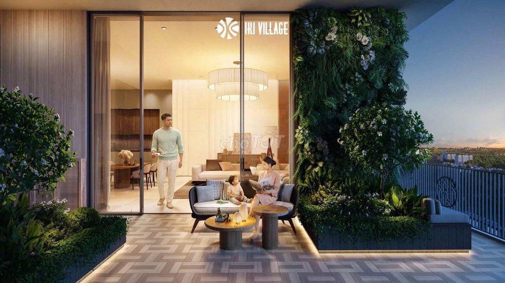 IKI VILLAGE CĂN HỘ 2 MẶT SÔNG KHU ĐÔNG BOOKING 100TR TẶNG NGAY 500TR