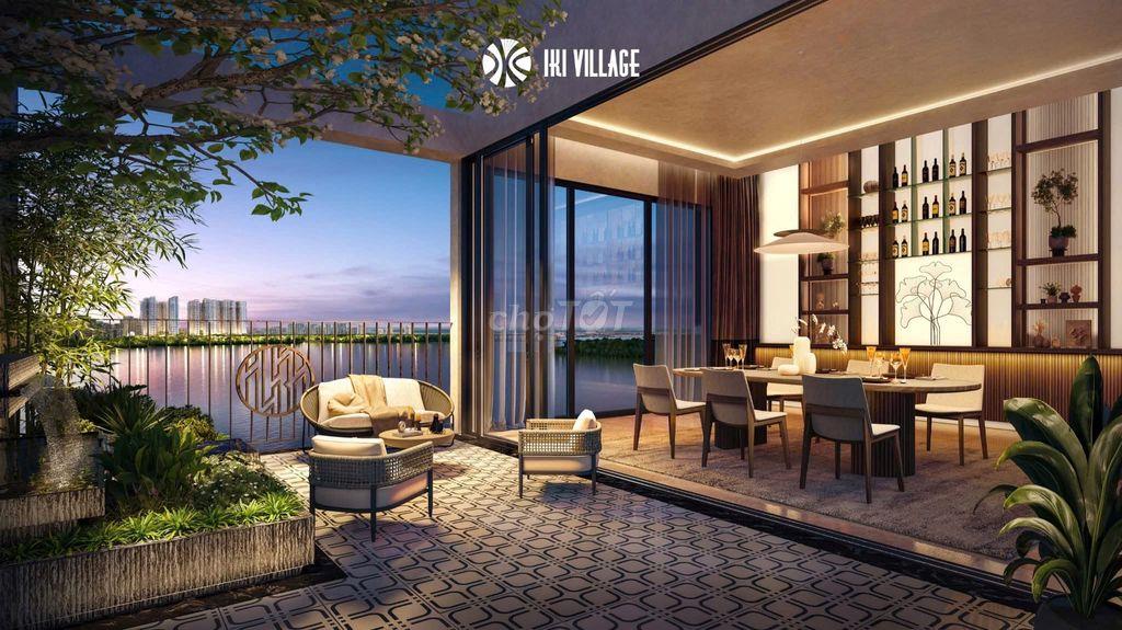 IKI VILLAGE CĂN HỘ 2 MẶT SÔNG KHU ĐÔNG BOOKING 100TR TẶNG NGAY 500TR