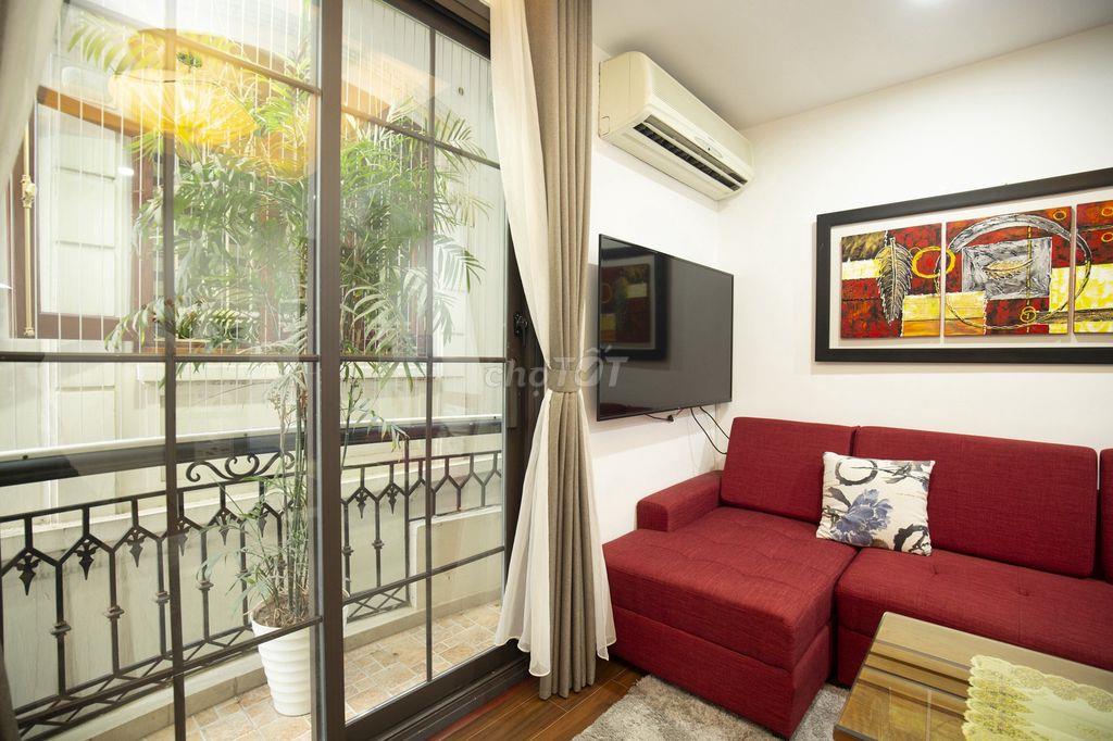 Căn hộ dịch vụ cho thuê 1N tại đào tấn