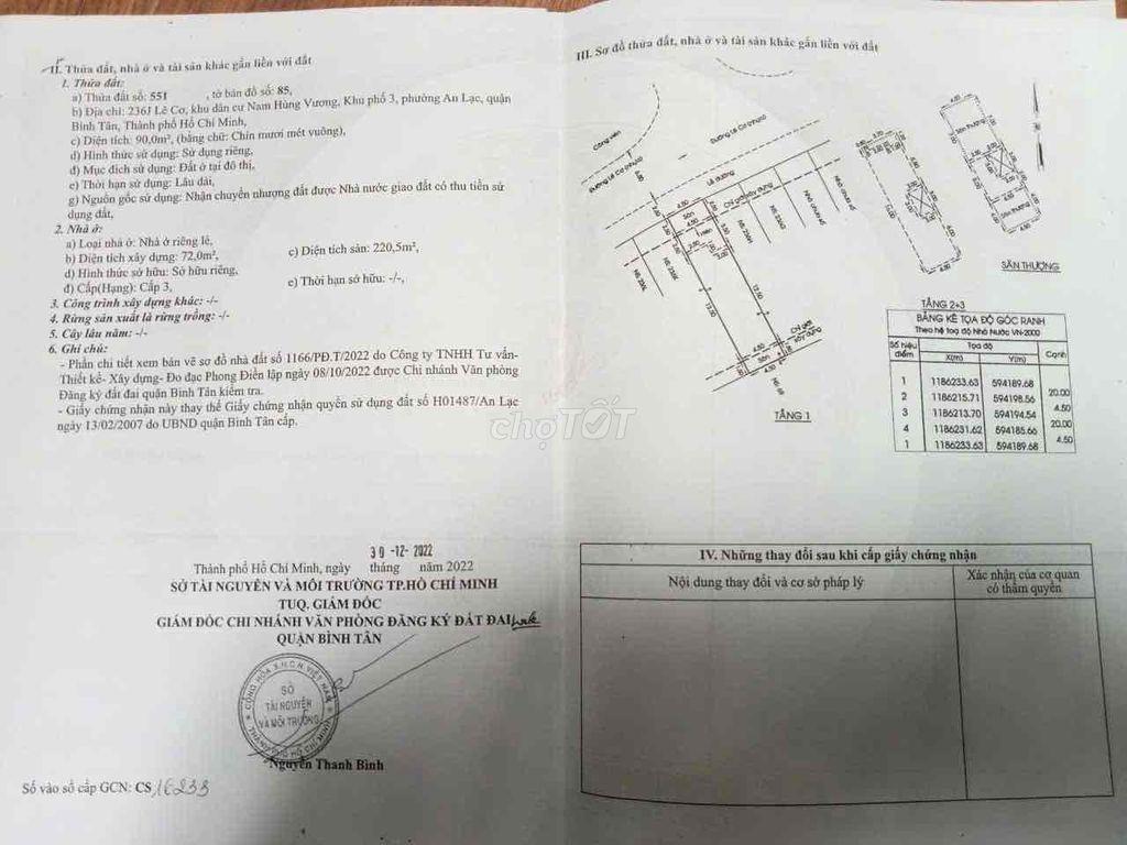 Chính chủ bán nhà khu Nam Hùng Vương R4.5*20