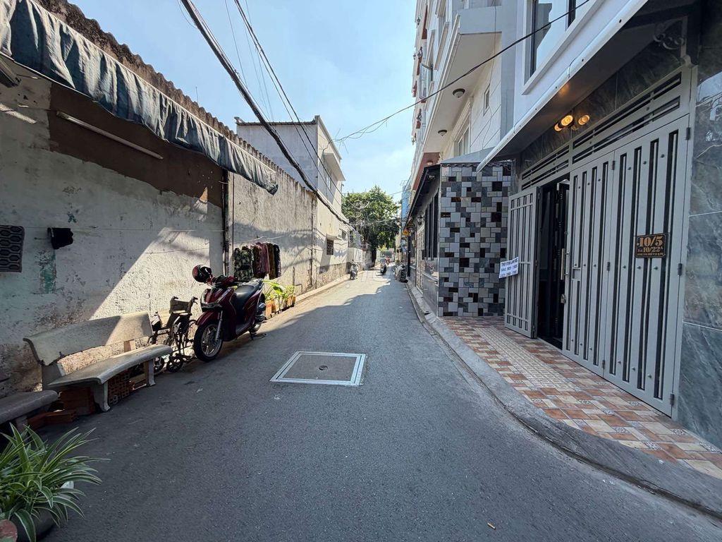 HẺM XE HƠI THÔNG ☆ 5 TẦNG BTCT ☆