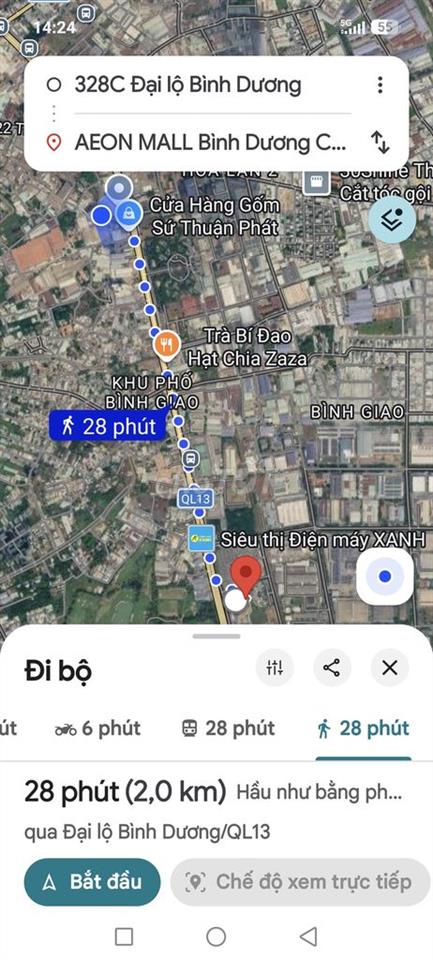 HOT! Cho thuê 2PN, đầy đủ nội thất, view đẹp ,hướng mát, gần Aeomall