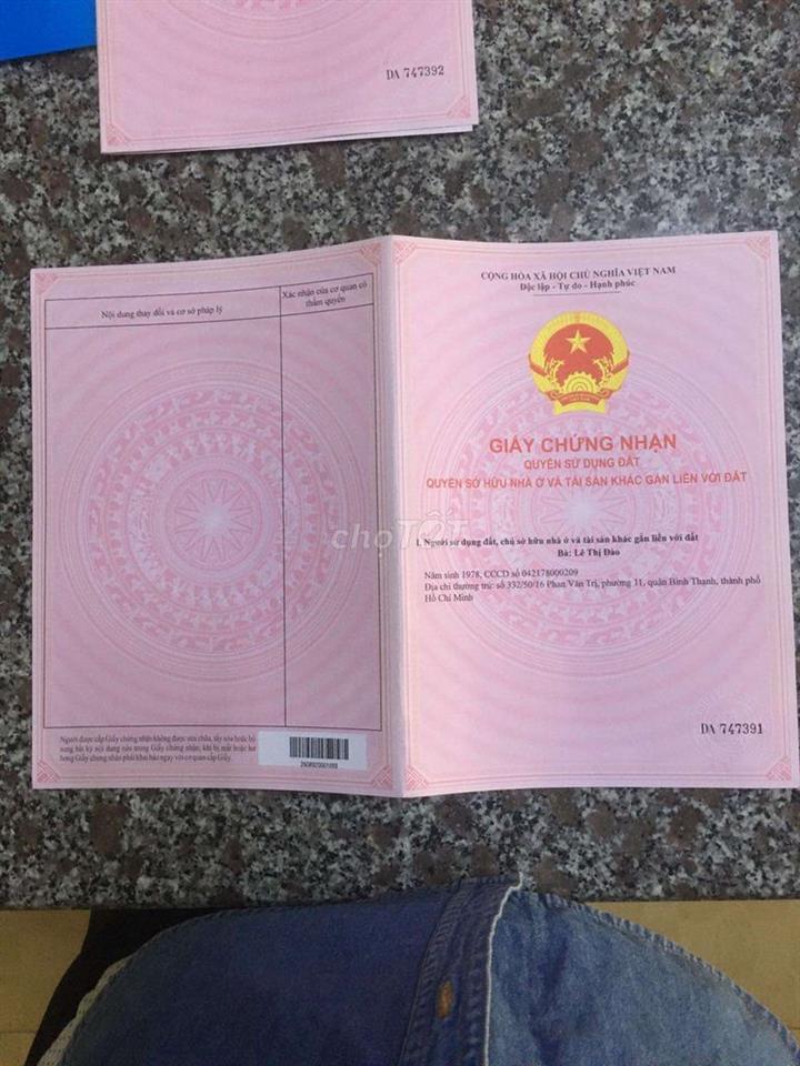 Đất sau Chợ Bình Lộc