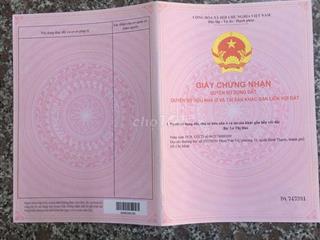 Đất sau Chợ Bình Lộc