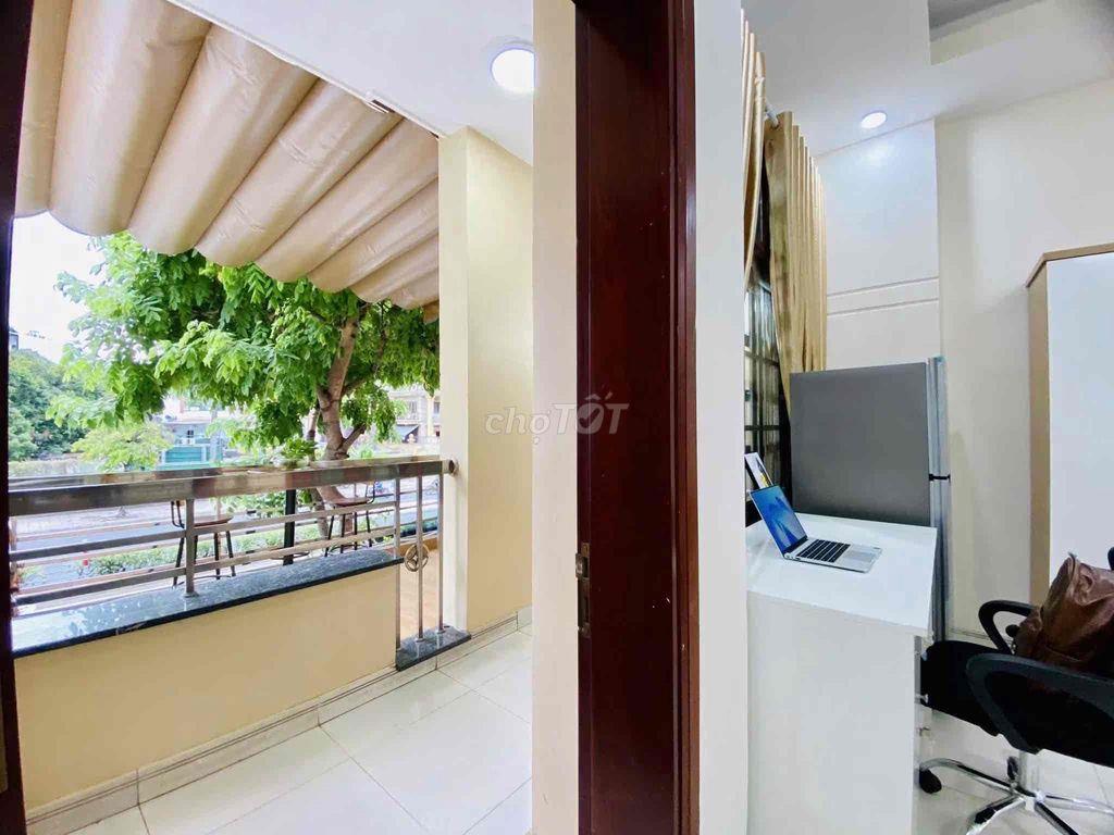 Phòng Trọ Ban Công Hoàng Hoa Thám, full nội thất