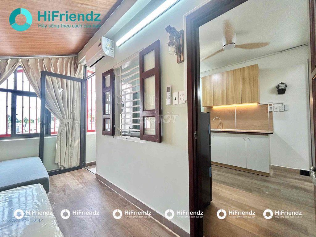 CHDV DẠNG STUDIO 1PN- FULL NỘI THẤT TÁCH BẾP - CỬA SỔ TRỜI