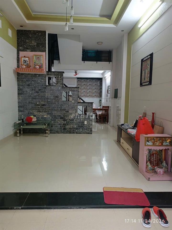 Nhà bán 4,7 tỷ, 44m2, 276// Mã lò, hẻm 6m thông hẻm 413 LVQ