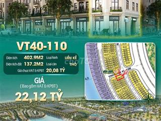 Căn góc Vins Cần Giờ VT40-110