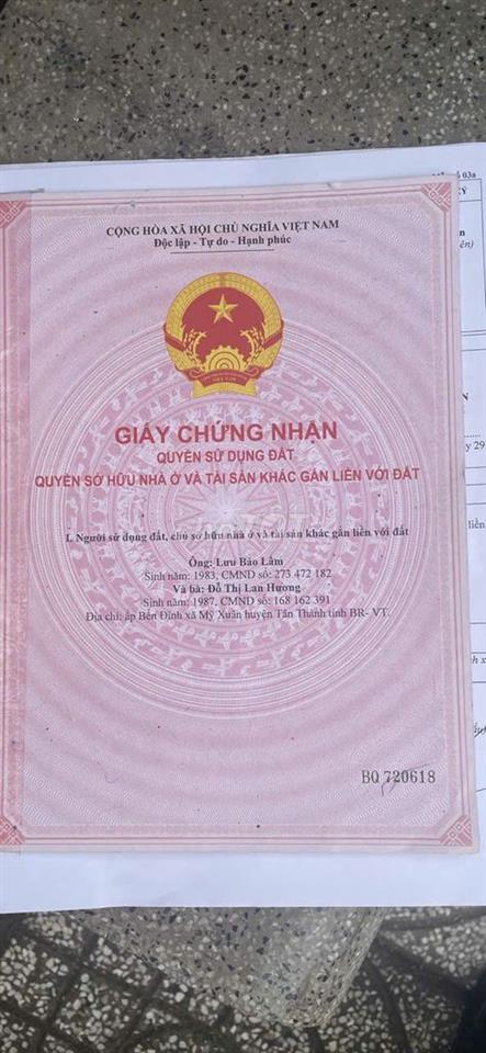 BÁN NHÀ MẶT TIỀN QUỐC LỘ 51