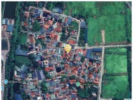 Bán Đất /hiện trên giấy là ao có thể lên thổ cư bất cứ lúc nào.
