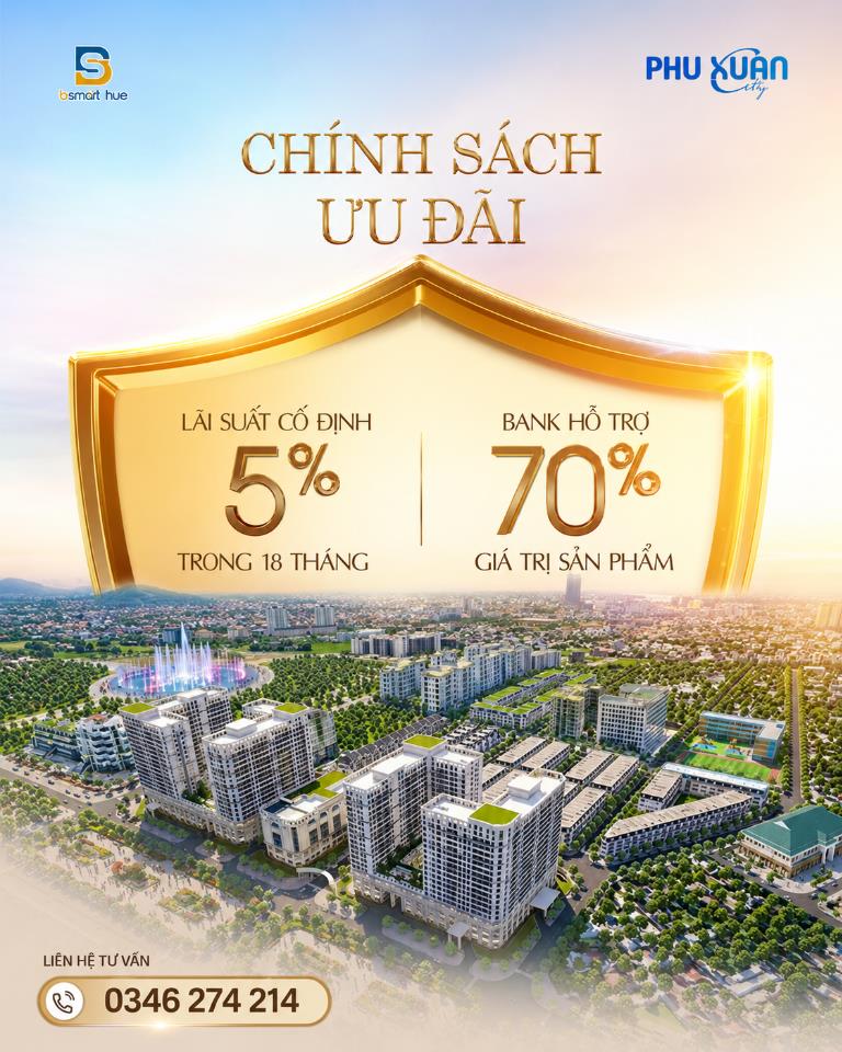 PHÚ XUÂN CITY - BẤT ĐỘNG SẢN KHÔNG NGẬP LỤT!
