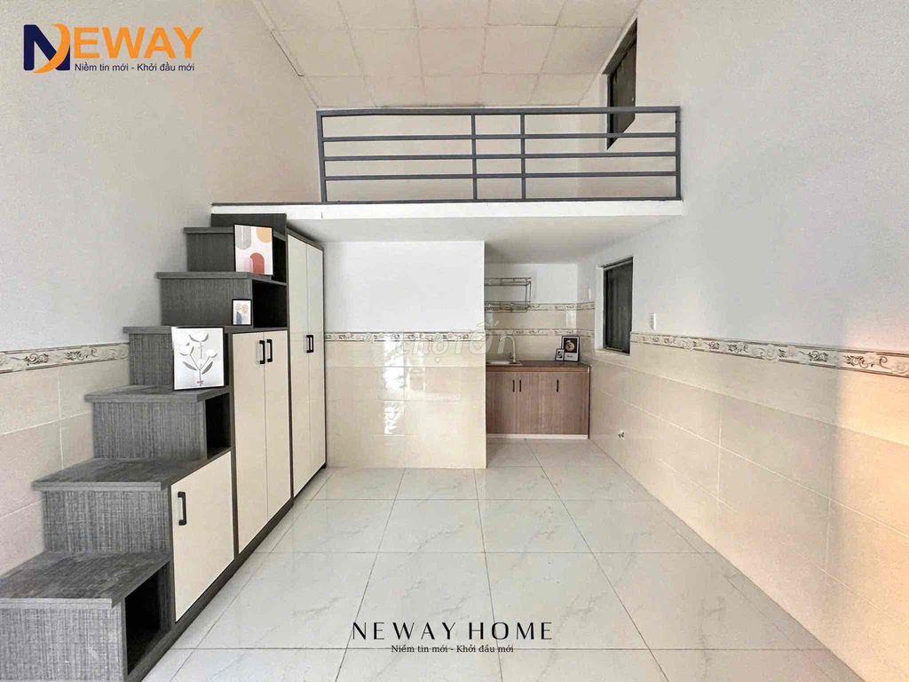 KHAI TRƯƠNG PHÒNG TRỌ TRỆT MỚI XÂY - GÁC CAO 2m - PHÒNG RỘNG