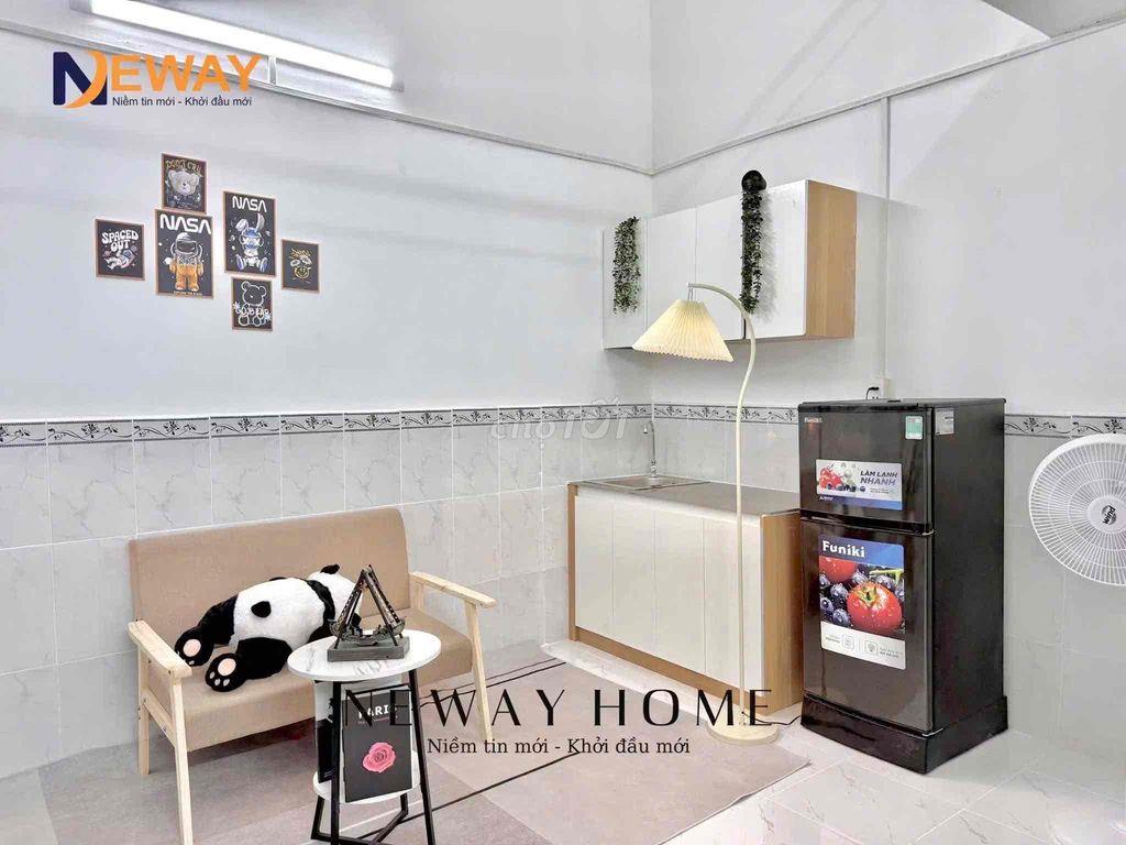 KHAI TRƯƠNG PHÒNG MỚI XÂY- 1Trệt 1Lầu- Ngay Kênh Nước Đen
