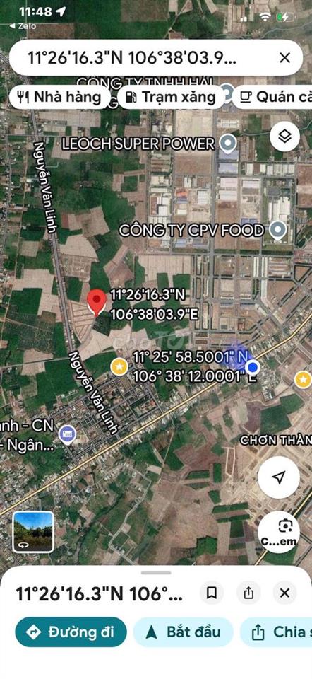 bán đất cách nguyễn văn linh 500m