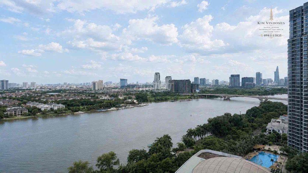 2 phòng ngủ view sông cần cho thuê