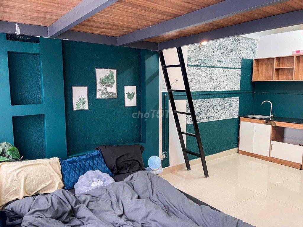 ♦️ GIỮ PHÒNG ĐẦU THÁNG 9 - Duplex 2 chỗ ngủ full nội thất 🌈❤️