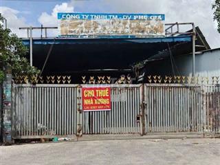 Cho thuê nhà xưởng diện tích :1200m2 . Mặt đường lớn