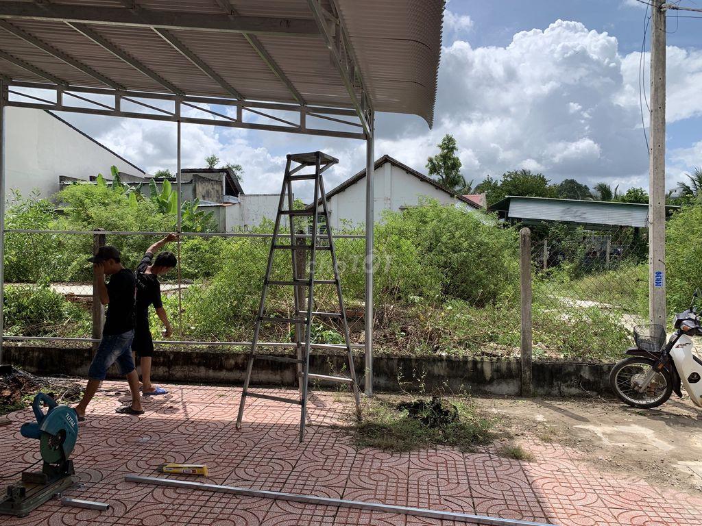 Bán đất nở hậu 124.8m², có thổ cư, đường ô tô 4m tại TX Hòa Thành