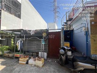 cần bán đất Q12 gần cầu vượt nguyễn văn quá cv phần mềm quang trung