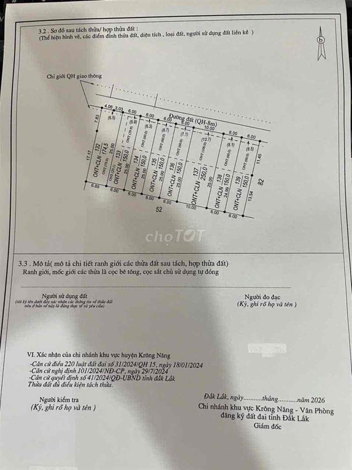 Tôi cần bán miếng đất vuông vắn đã có bìa