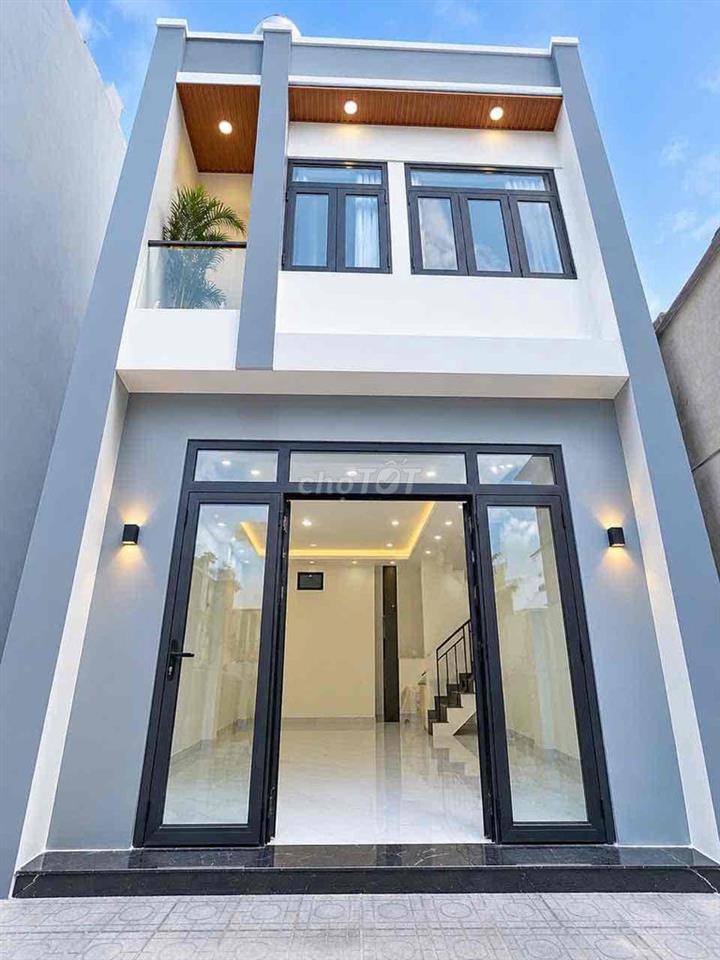 NHÀ MỚI 2 TẦNG -LÊ VĂN LƯƠNG Q7- SHR- CÁCH LOTTE 100M-KHÔNG QUY HOẠCH
