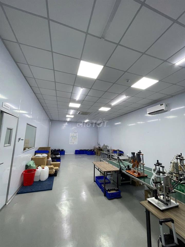 SANG NHƯỢNG TOÀN BỘ XƯỞNG SẢN XUẤT MỸ PHẨM