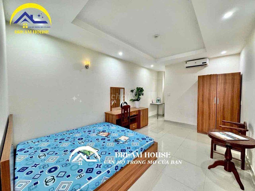 STUDIO SẴN NỘI THẤT CÓ BAN CÔNG CHUNG THOÁNG - THANG MÁY HẦM XE, HUIT