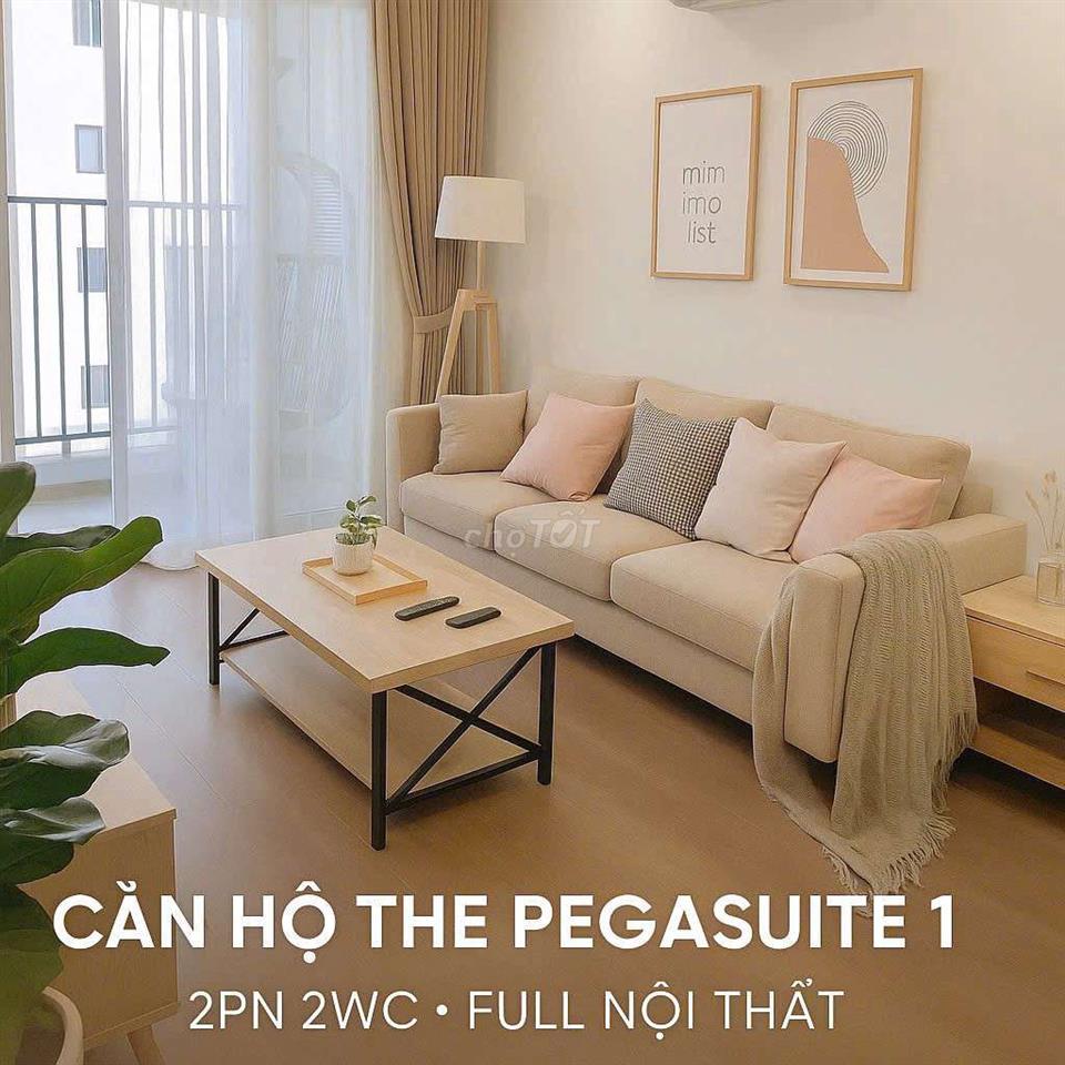 💥 HIẾM! 2PN 2WC PEGASUITE Q8 SỔ HỒNG– 68M² – NỘI THẤT ĐẦY ĐỦ – 4,2 TỶ