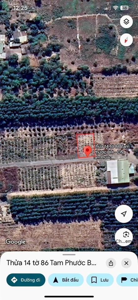 chính chủ bán 106m2 đất tại Tam Phước, Biên Hoà, Đồng Nai