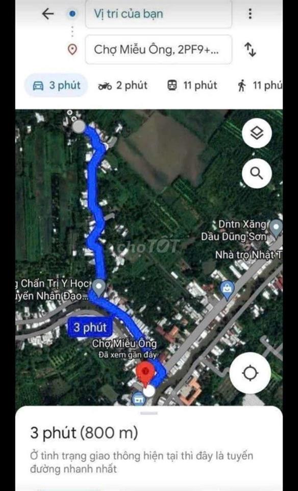 150m2 đất CLN - chính chủ - cách ubnd phường Long tuyền TPCT 800m