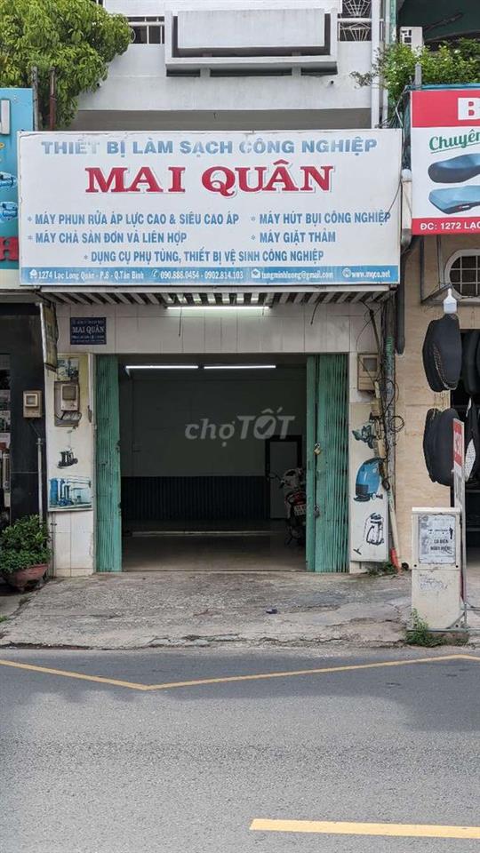 Cho thuê mặt bằng mặt tiền đường Lạc Long Quân