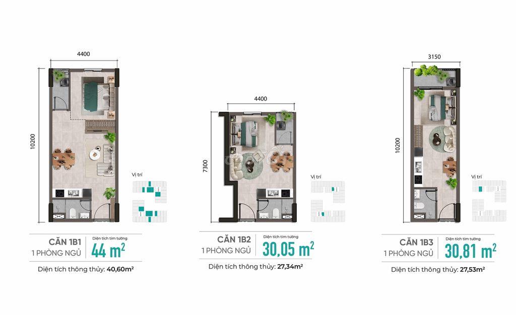 Bán nhà ở xã hội La Home - 350tr - 1PN 30m2