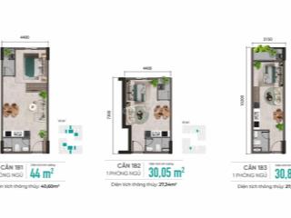 Bán nhà ở xã hội La Home - 350tr - 1PN 30m2
