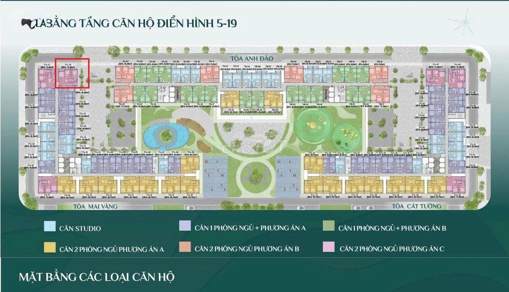 Bán căn hộ K Home New City, 73m2, 2PN, 1.6 tỷ